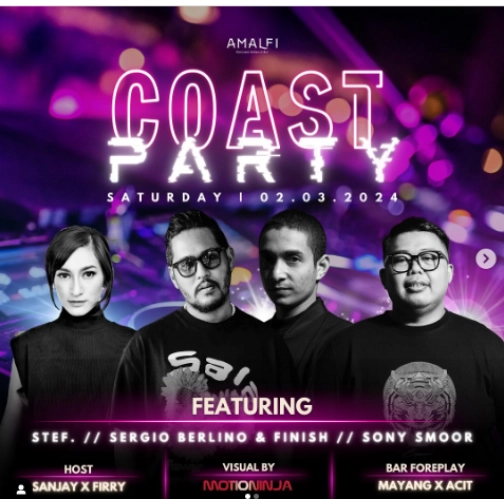 AMALFI JAKARTA - COAST PARTY