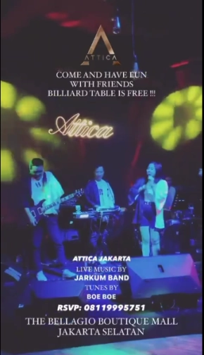 ATTICA JAKARTA - WEDNESDAY