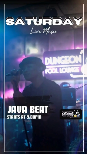 DUNGEON POOL LOUNGE JAKARTA - SATURDAY LIVE MUSIC