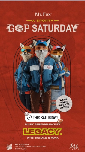 MR FOX JAKARTA - G AND P SATURDAY