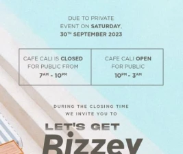 CAFE CALI JAKARTA  BIZZEY