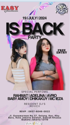 EASY JAKARTA - IS BACK PARTY