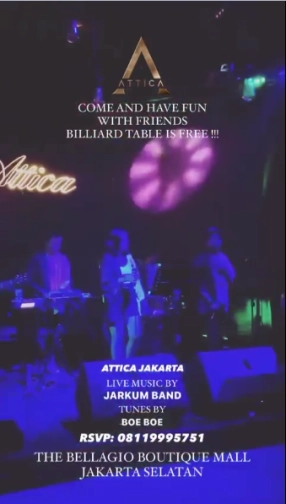 ATTICA JAKARTA - WEDNESDAY