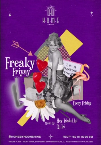 HOME BY MOONSHINE JAKARTA - FREAKYFRIYAY