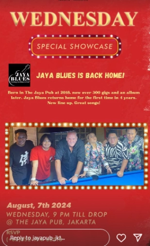 JAYA PUB JAKARTA - WEDNESDAY