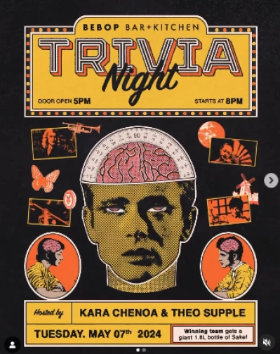 BEBOP KEBAYORAN BARU - TRIVIA NIGHT