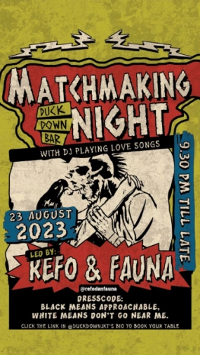 DUCK DOWN JAKARTA - MATCH MAKING NIGHT