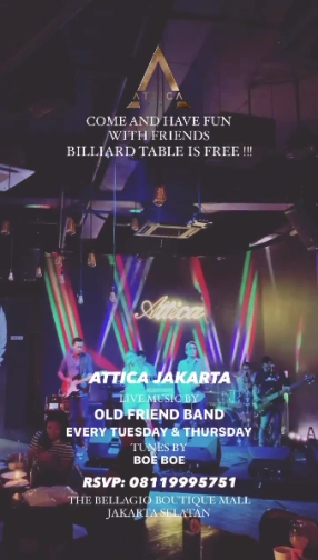 ATTICA JAKARTA - THURSDAY