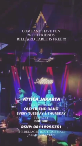 ATTICA JAKARTA - THURSDAY