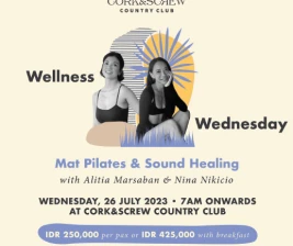 CORKSCREW COUNTRY CLUB  WELLNESS WEDNESDAY