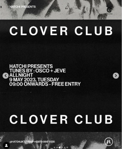 HATCHI JAKARTA - CLOVER CLUB