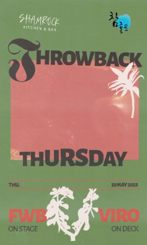 SHAMROCK JAKARTA - THROWBACK THURSDAY