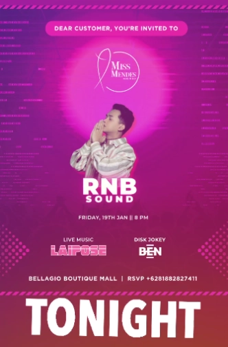 MISS MENDES RESTO JAKARTA - RNB SOUND