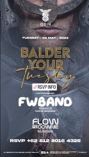 ODIN JAKARTA - BALDER YOUR TUESDAY