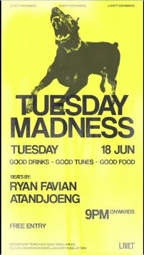 LIVET KEMANG - TUESDAY MADNESS