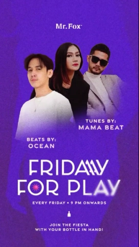 MR FOX JAKARTA - FRIDAY FOR PLAY