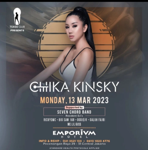 EMPORIUM TEASE CLUB JAKARTA - CHIKA KINSKY