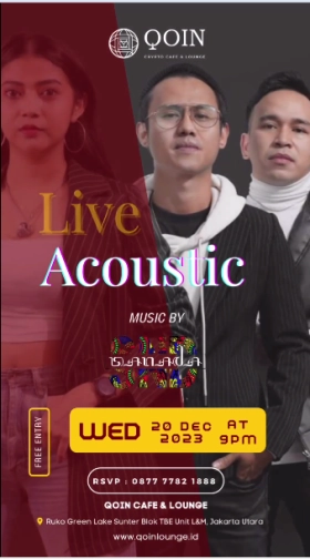 QOIN LOUNGE JAKARTA - LIVE ACOUSTIC