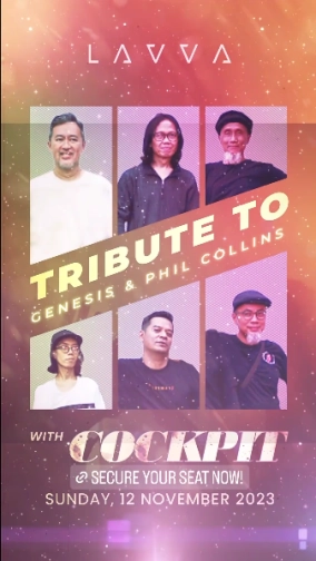 LAVVA JAKARTA - TRIBUTE TO GENESIS & PHIL COLLINS