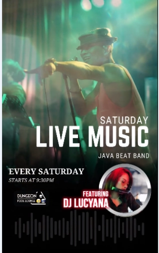 DUNGEON POOL LOUNGE JAKARTA - SATURDAY LIVE MUSIC