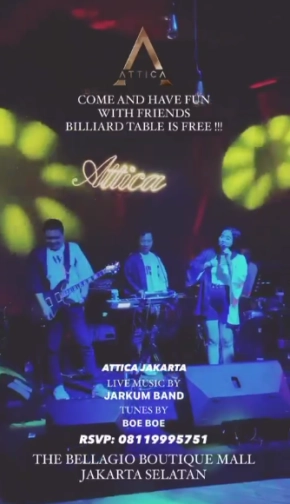 ATTICA JAKARTA - WEDNESDAY