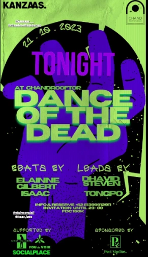 CHAND ROOFTOP LOUNGE JAKARTA - DANCE OF THE DEAD