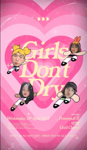 DING DONG DISCO JAKARTA - GIRLS DONT DRY