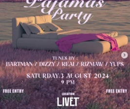 LIVET KEMANG  PAJAMAS PARTY