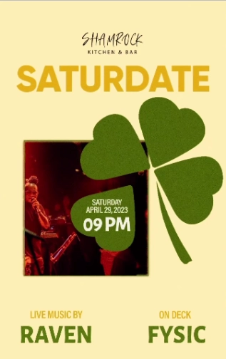 SHAMROCK JAKARTA - SATURDATE