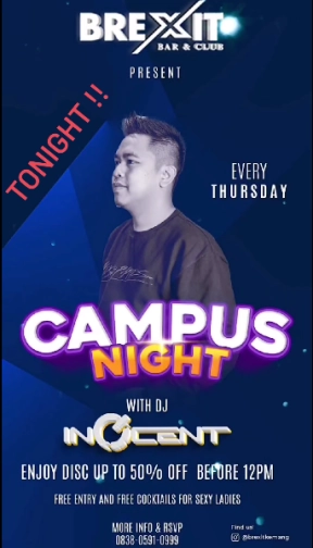 BREXIT JAKARTA - CAMPUS NIGHT