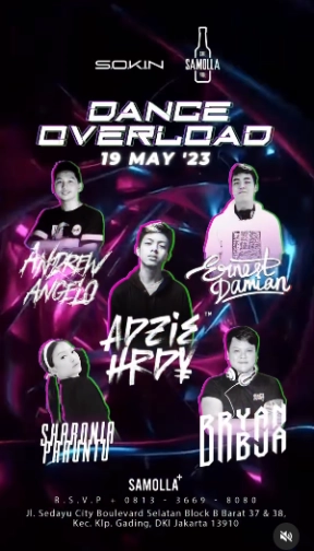 SAMOLLA CAFE & POOL JAKARTA - DANCE OVERLOAD