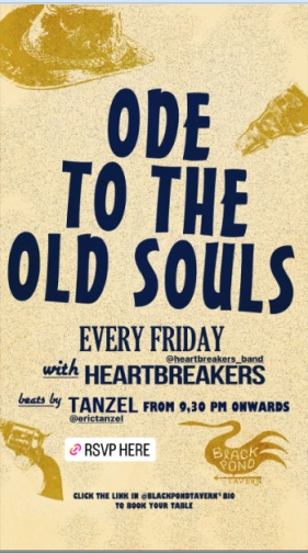 BLACK POND TAVERN JAKARTA - ODE TO THE OLD SOULS