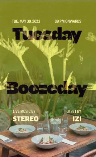 SHAMROCK JAKARTA - TUESDAY BOOZEDAY