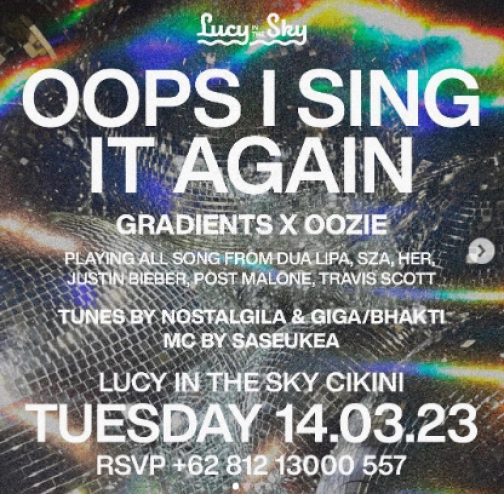 LUCY IN THE SKY CIKINI - OOPS I SING IT AGAIN