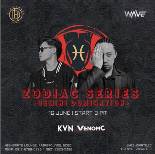 HIGHDRATE JAKARTA - ZODIAC SERIES GEMINI DOMINATION🔥