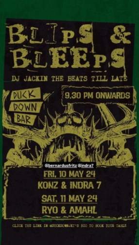 DUCK DOWN JAKARTA - BLIPS & BLEEPS