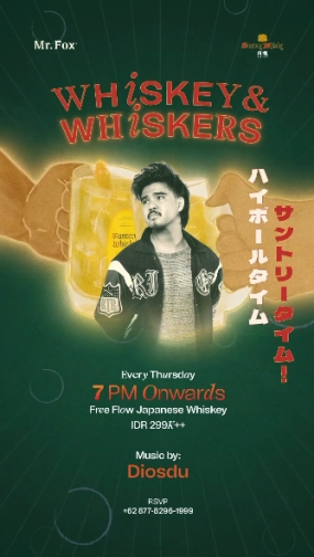 MR FOX JAKARTA - WHISKEY & WHISKERS