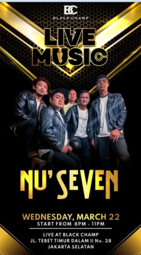 BLACK CHAMP JAKARTA - NU SEVEN