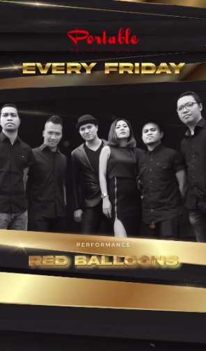 PORTABLE JAKARTA - RED BALLOONS