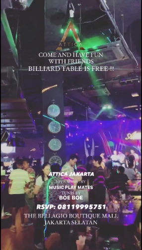 ATTICA JAKARTA - WEDNESDAY