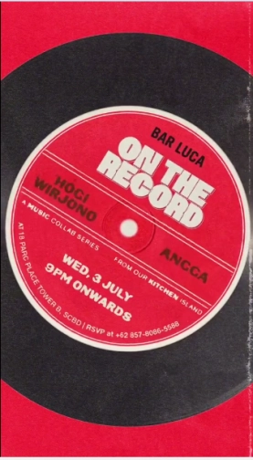 BAR LUCA JAKARTA - ON THE RECORD