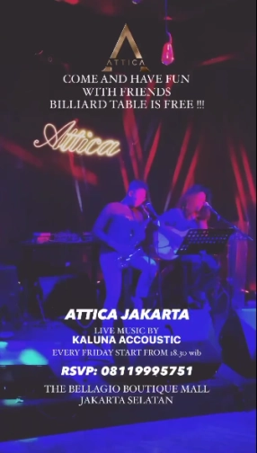 ATTICA JAKARTA - FRIDAY