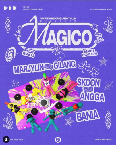 DING DONG DISCO JAKARTA - MAGICO