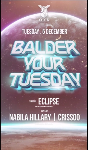 ODIN JAKARTA - BALDER YOUR TUESDAY