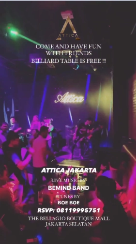 ATTICA JAKARTA - FRIDAY