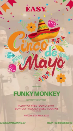 SPEAKEASY JAKARTA - CINCO DE MAYO