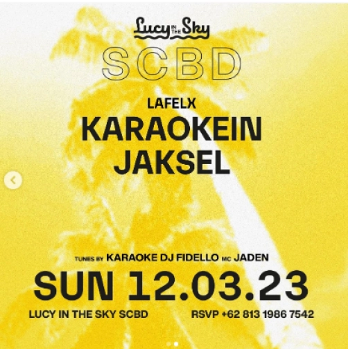 LUCY IN THE SKY SCBD - KARAOKEIN JAKSEL