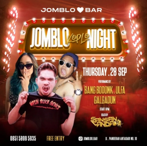 JOMBLOO BAR CILANDAK - JOMBLO KOPLO NIGHT