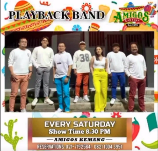 AMIGOS JAKARTA - PLAYBACK BAND