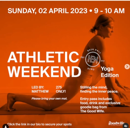 BEER HALL JAKARTA - ATHLETIC WEEKEND